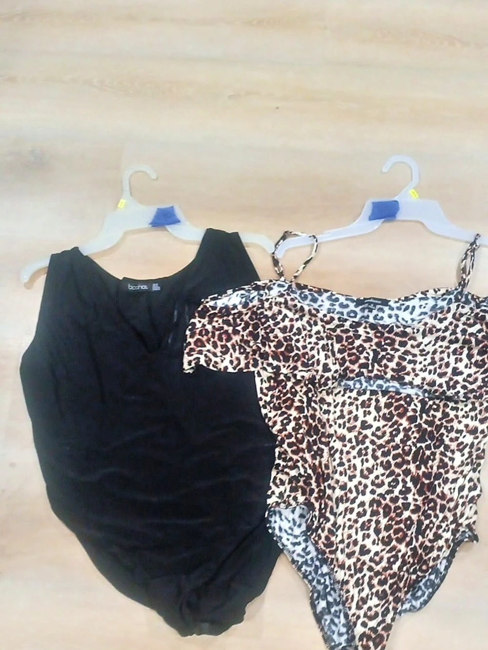 FLASH SALE Animal Print & Black Bodysuit Size 1X